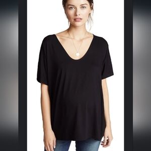 Hatch Maternity The Perfect Vee Maternity Shirt Size 0